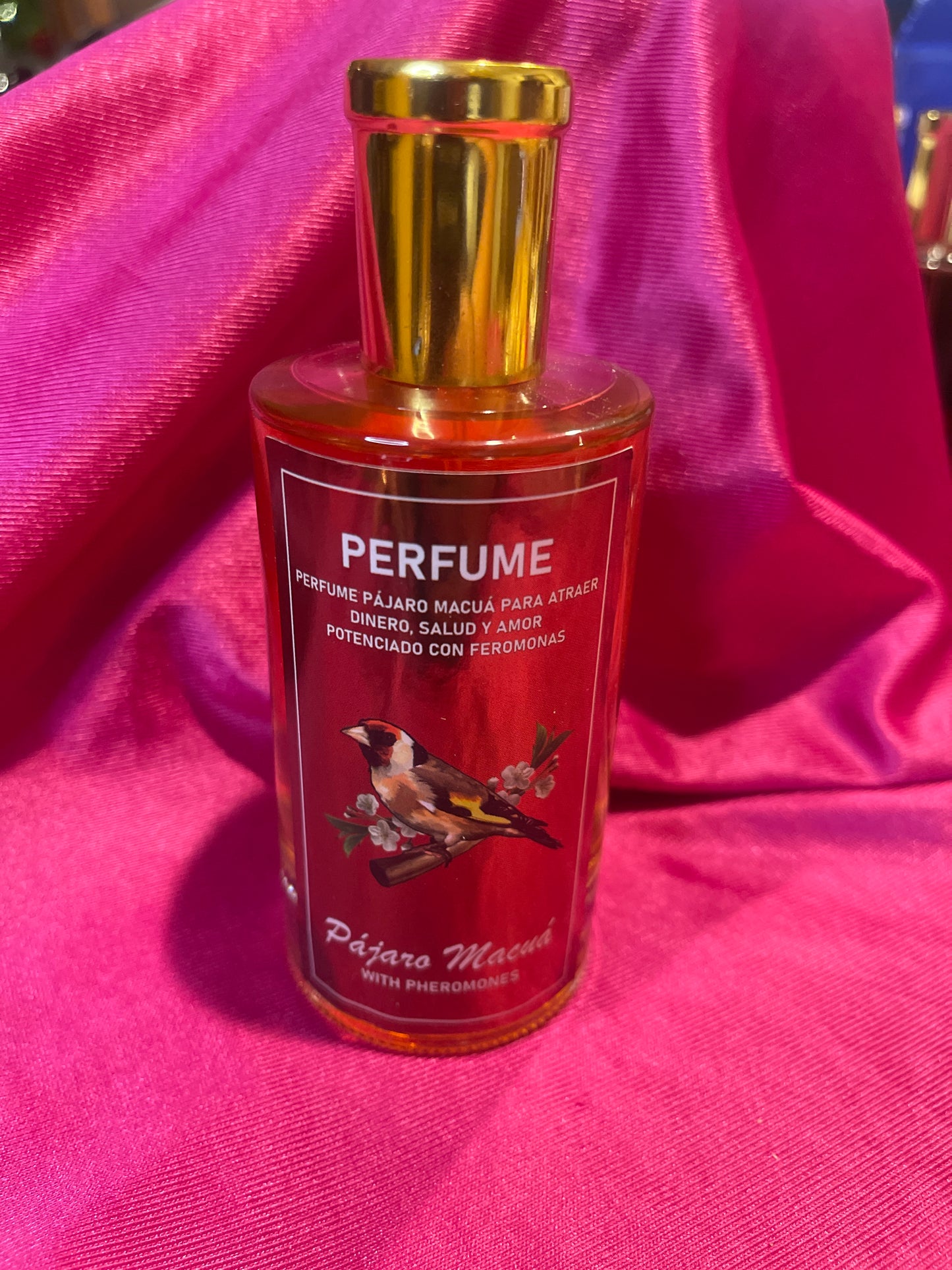 Dorado Perfume Pájaro Macua