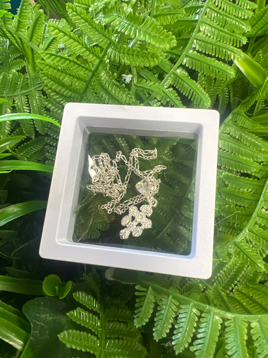 Cadena cruz del Perdón plata 925 Preparada Infantil #1