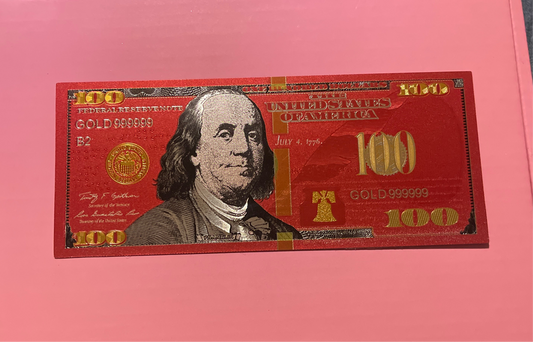 Billete de la Suerte Rojo