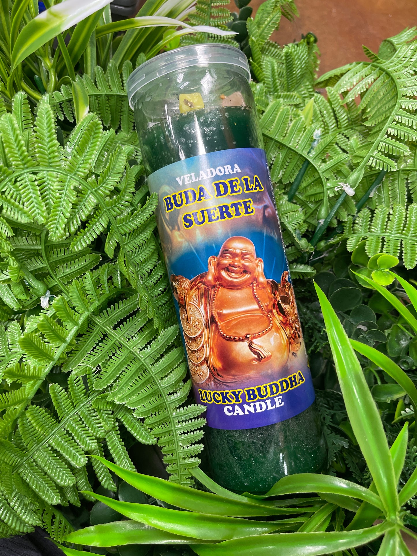 Veladora Buda de la Suerte