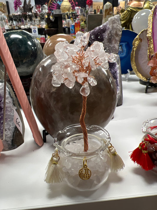 Árbol de cuarzo Cristal