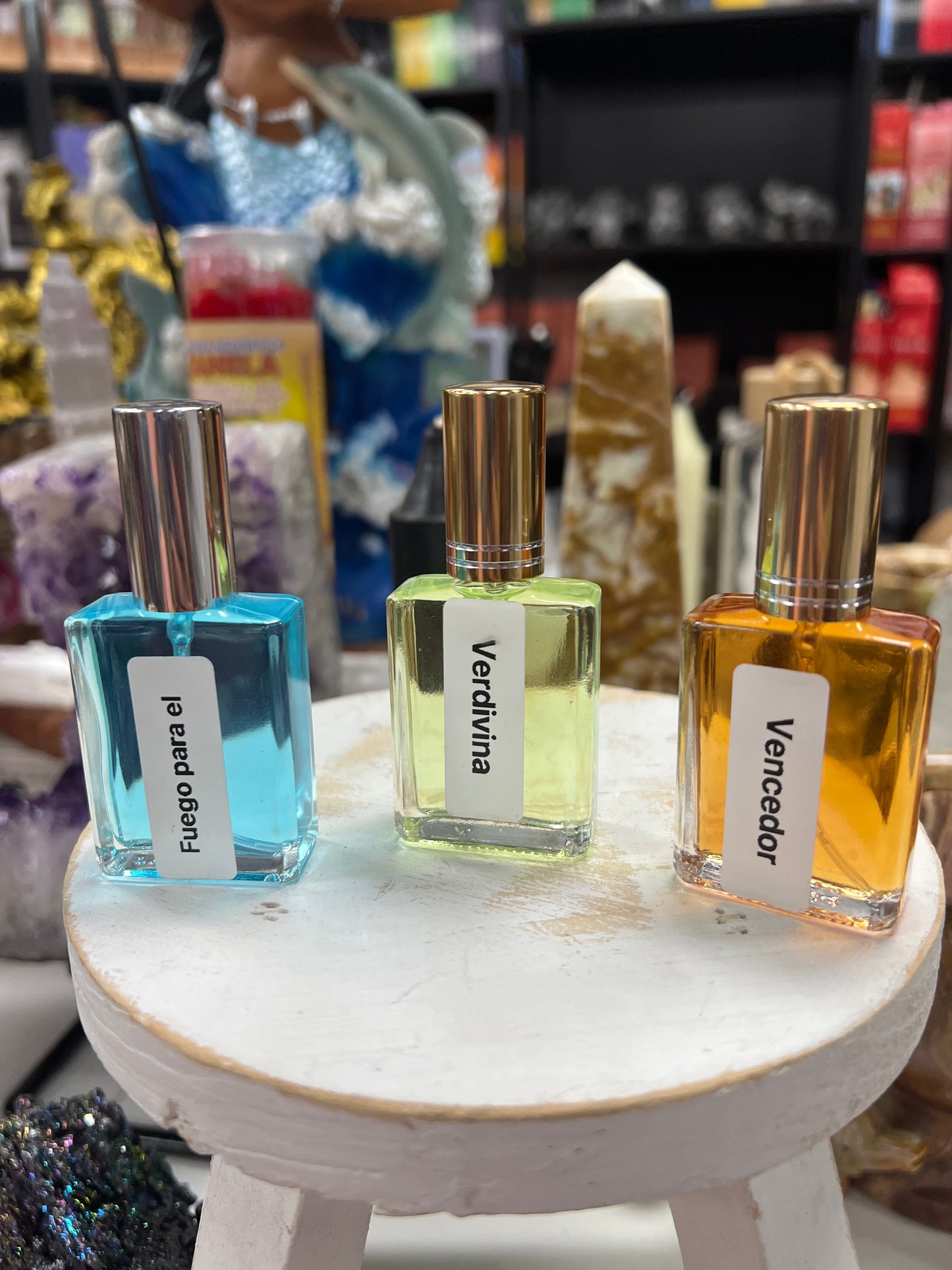 Perfume Fuego para el Vencedor Y Vencedor