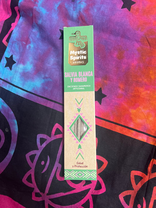 Incienso Mystic Salvia Blanca y Romero