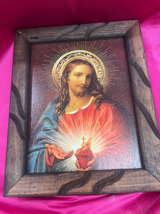 Cuadro Sagrado corazón de Jesús