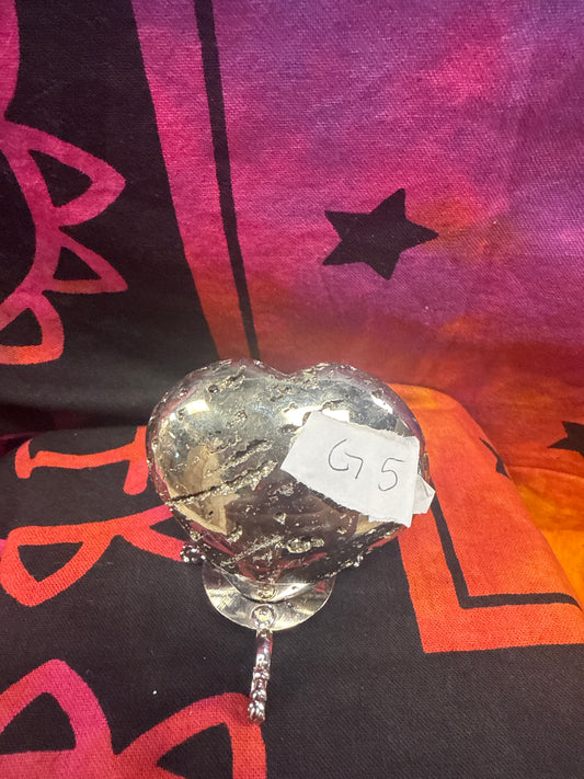 Corazón de pirita G5