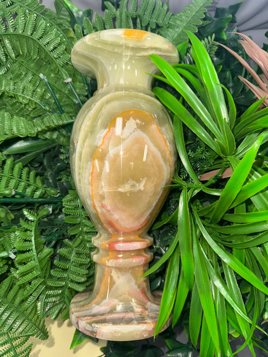 Vase de ónix verde XL