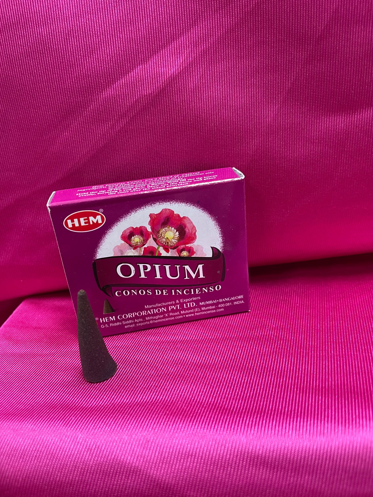 Incienso opium cono