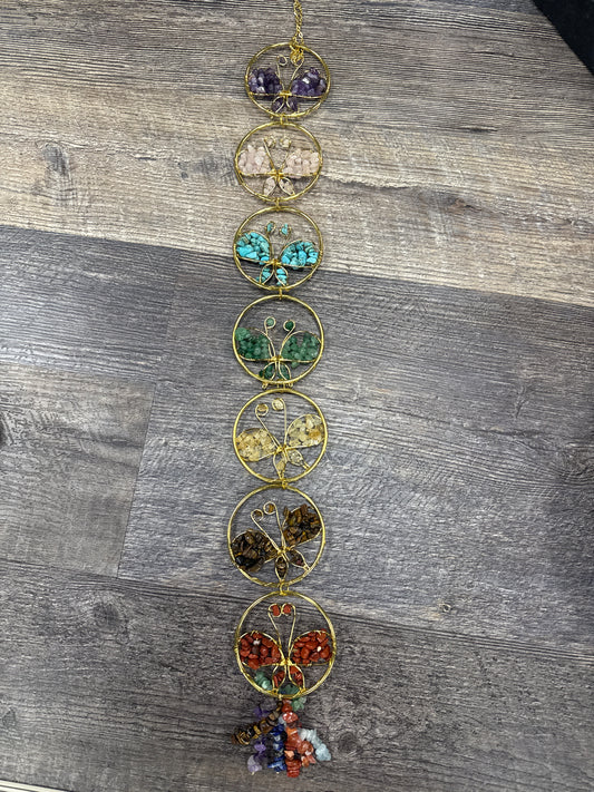 7 chakras mariposa grande