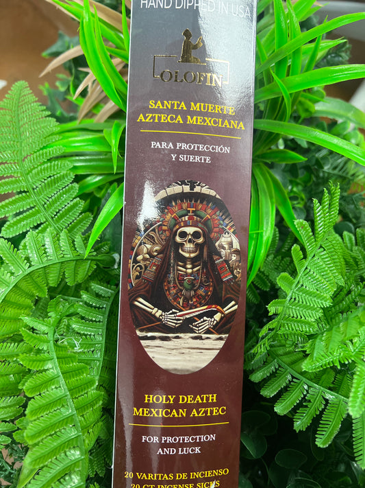 Incienso Olofin Santa Muerte Azteca Mexicana
