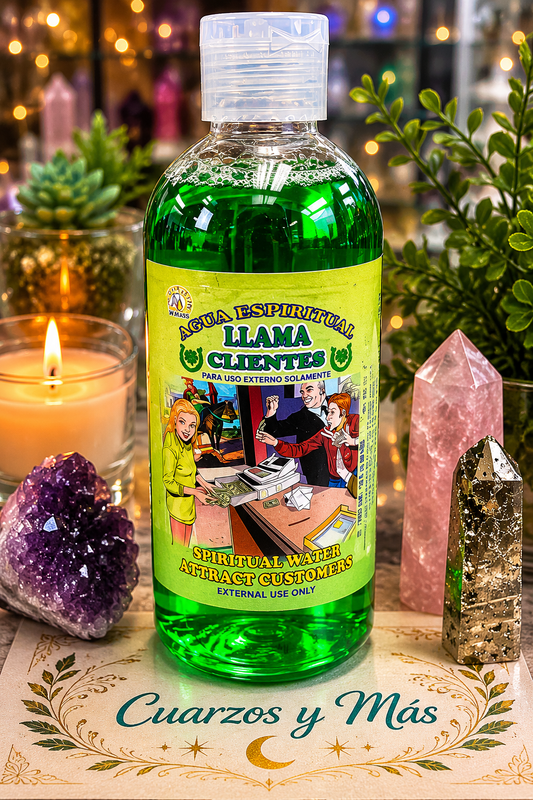 Agua espiritual Llama Clientes