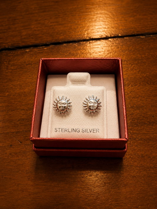 Aretes plata 925 Sol