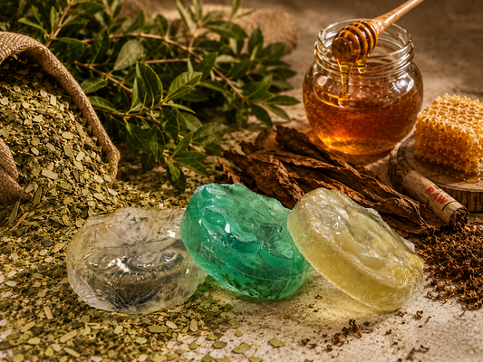 Jabón Artesanal Miel Tabaco y Vencedor