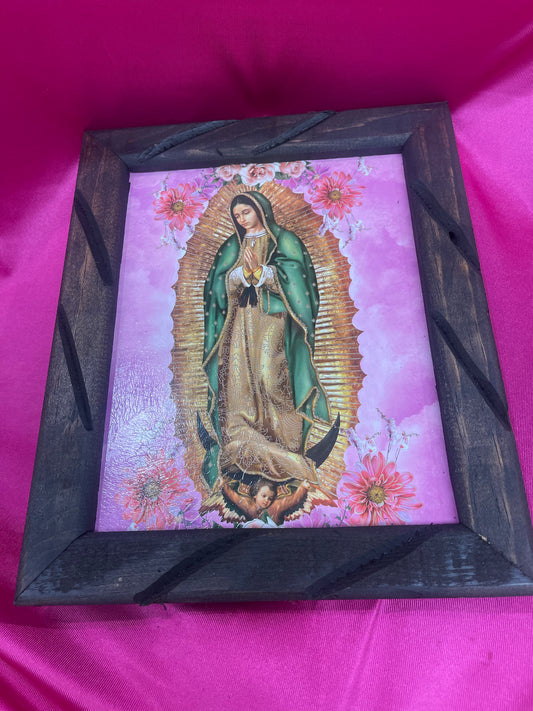 Cuadro de la virgen de Guadalupe