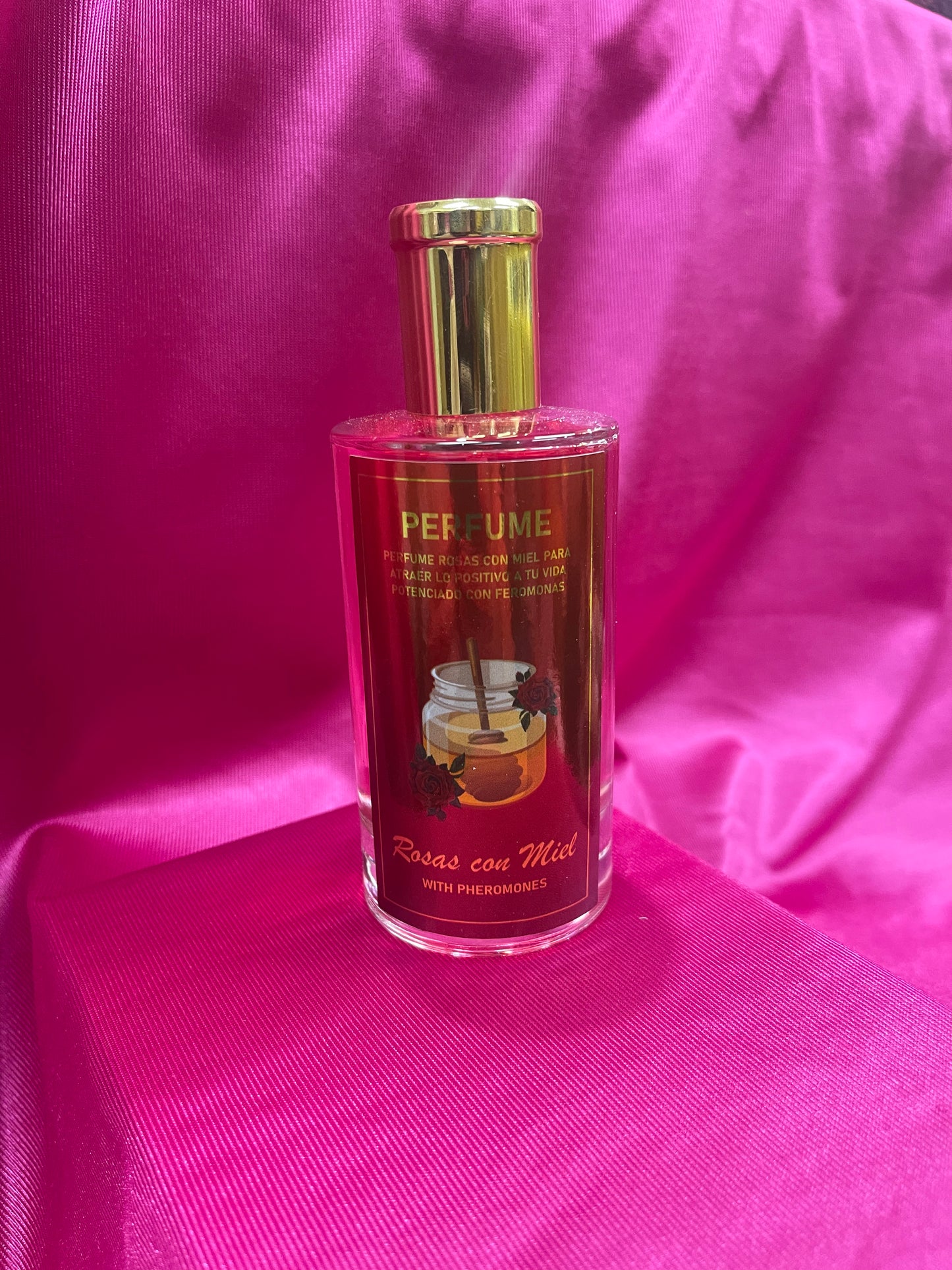 Dorado Perfume Rosas Con Miel