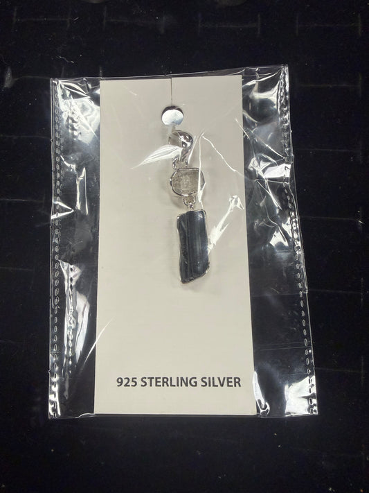 Dije plata 925 Turmalina y HERKIMER
