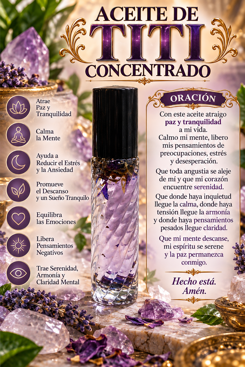 Aceite de Titi Concentrado