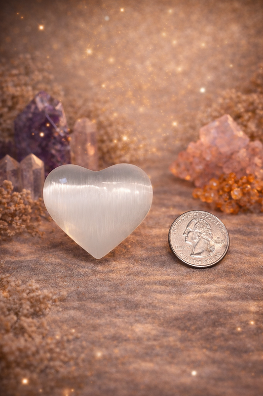 Corazon de Selenita Mini