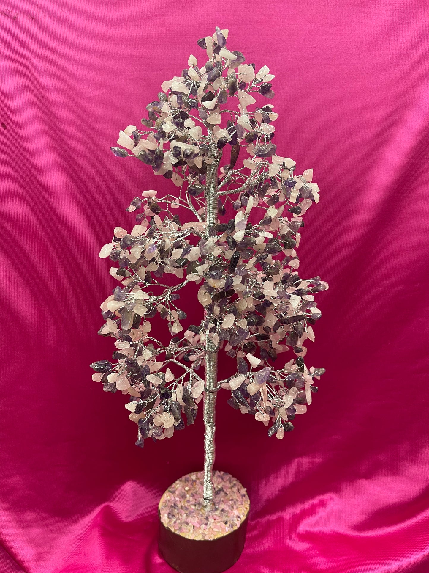 Árbol XL cuarzo Rosa y Amatista