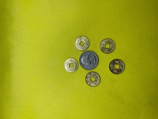 5 Monedas Chinas mini