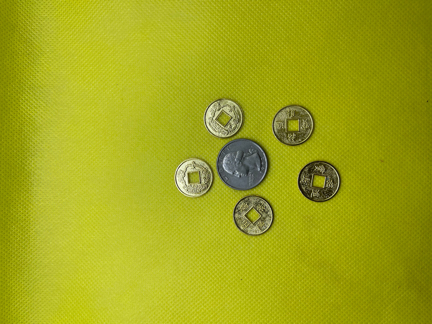 5 Monedas Chinas mini