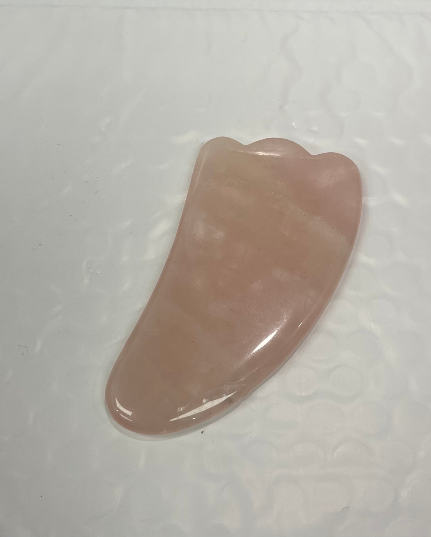 Gua sha Cuarzo Rosa