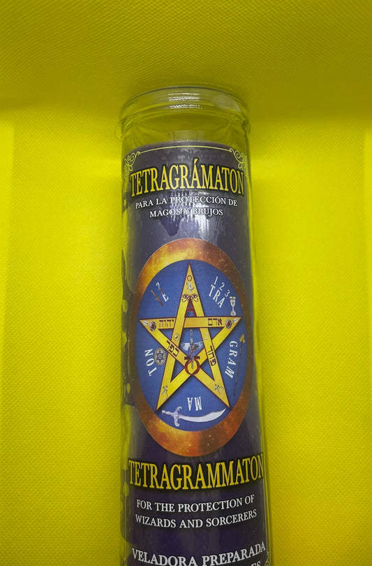 Veladora Tetragramatron