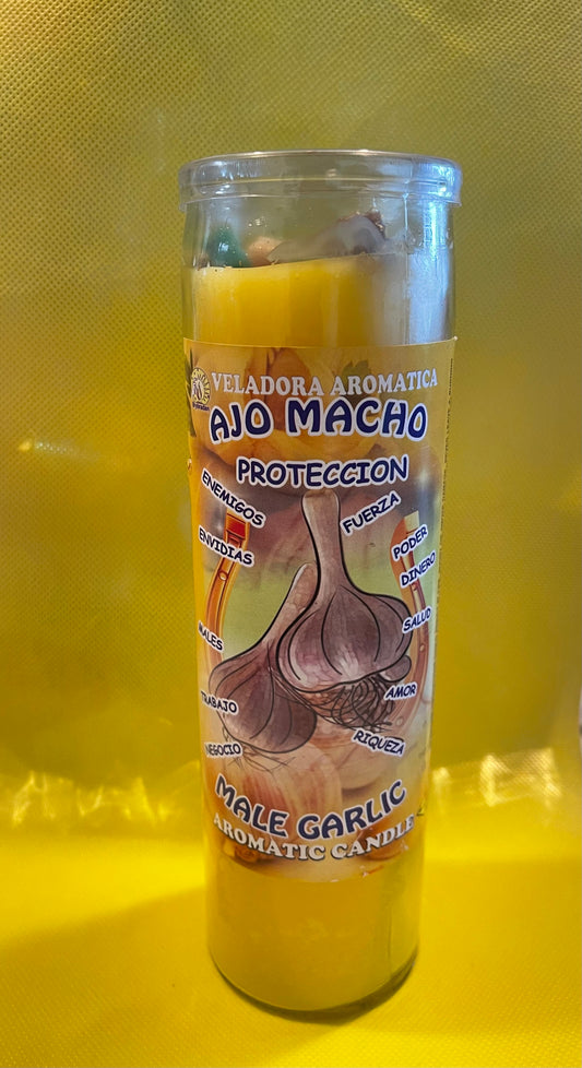 Veladora Ajo Macho