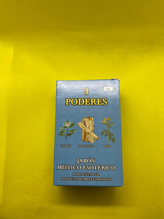 Jabón 3 poderes